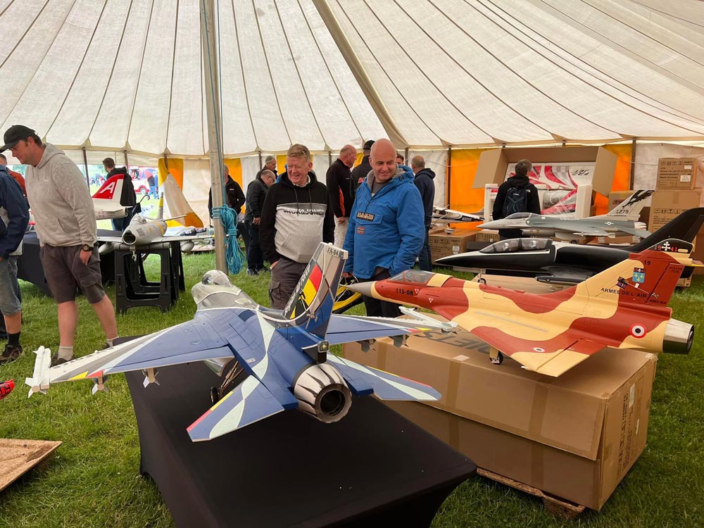 HSD Jets and SwiWin Turbines at Weston Park